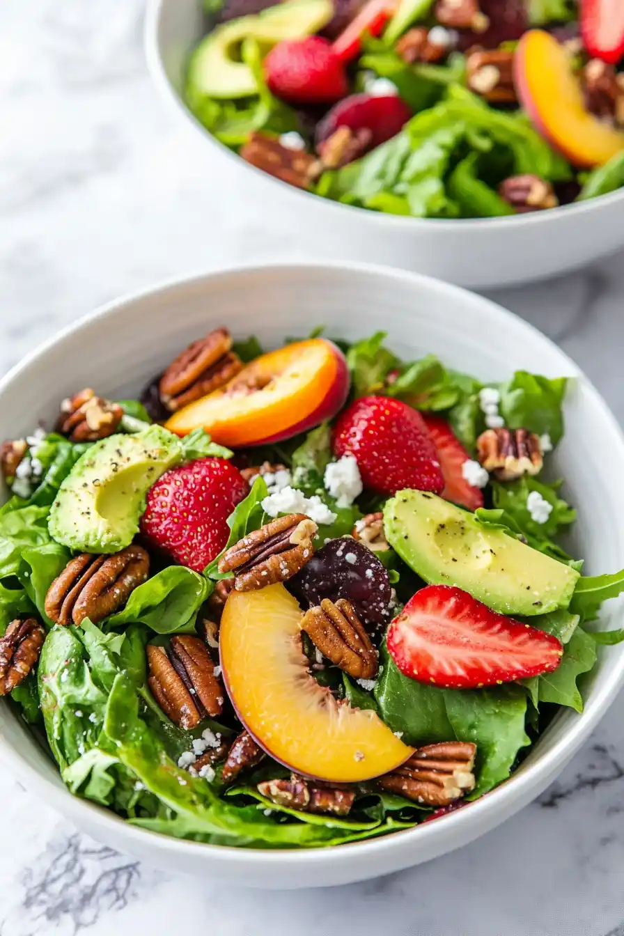 Easy Easter Spring Salad with Fruit