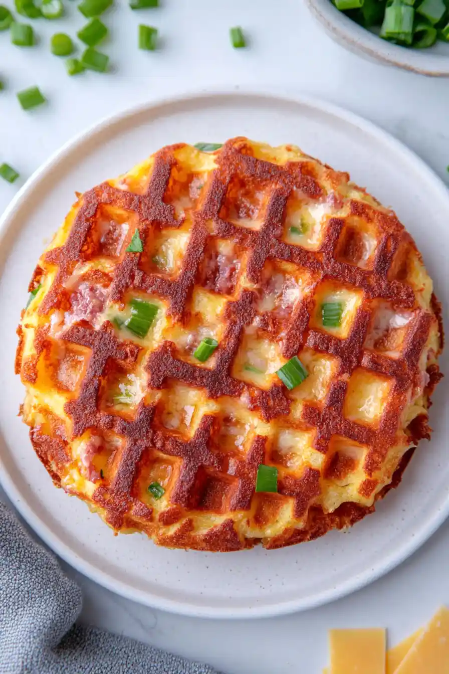 Savory Tuna Melt Chaffle