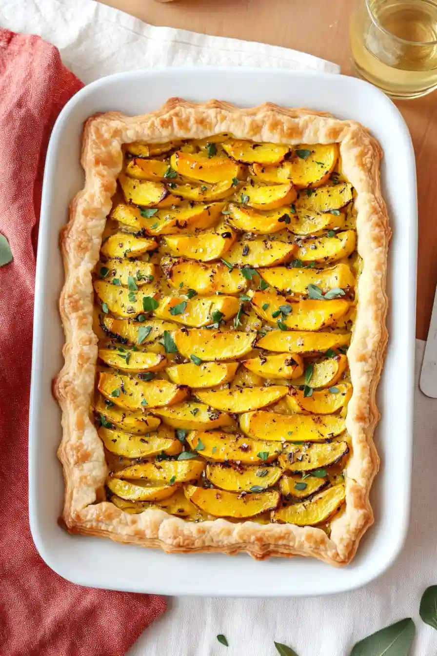 Best Delicata Squash Galette