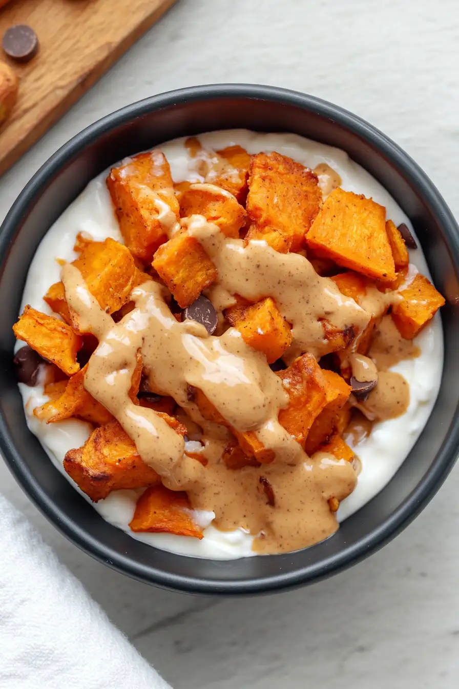 Tasty Sweet Potato Yogurt Bowl Recipe