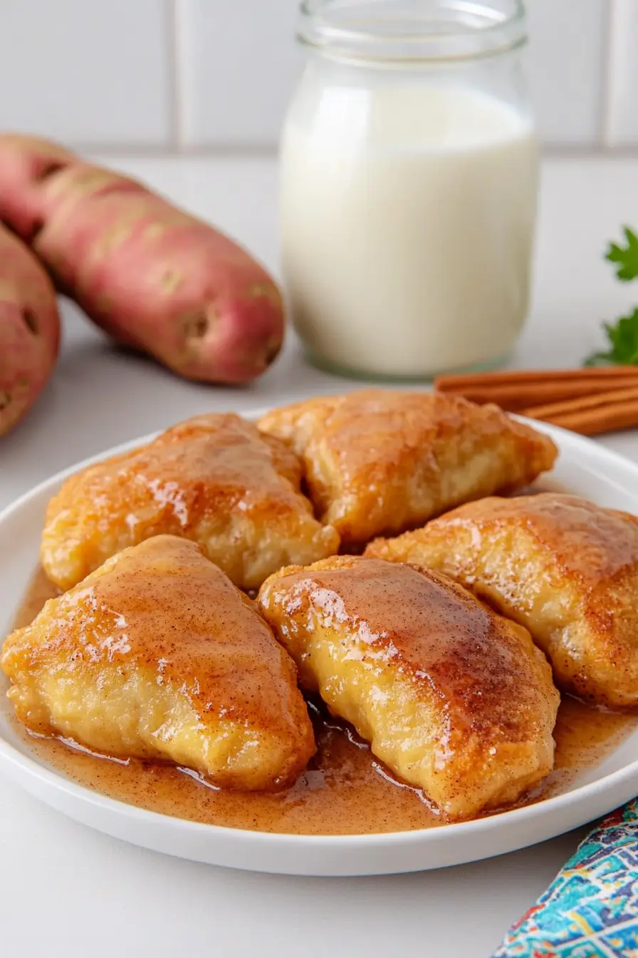 Fluffy Sweet Potato Dumplings