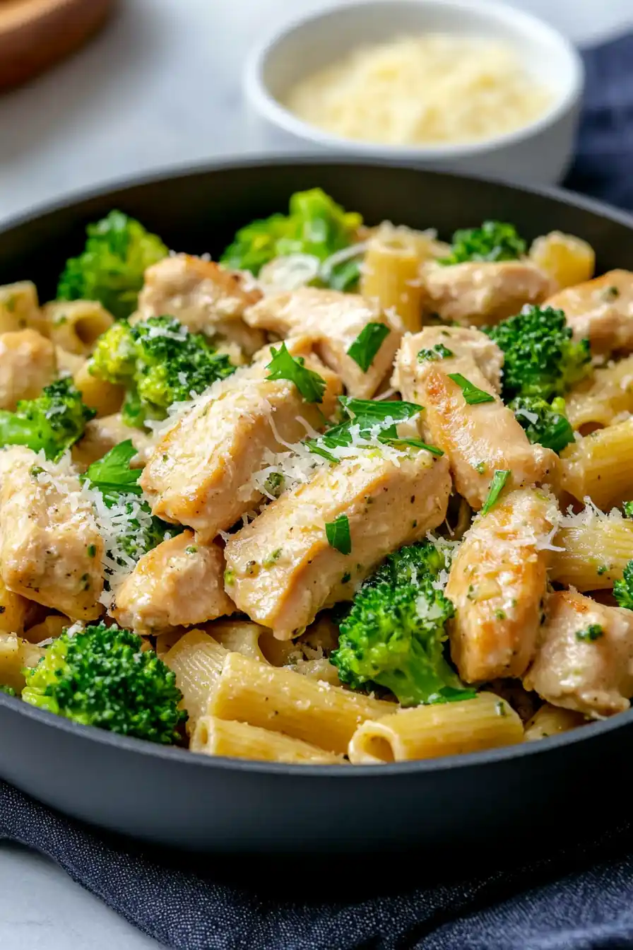 Easy Chicken Broccoli Ziti