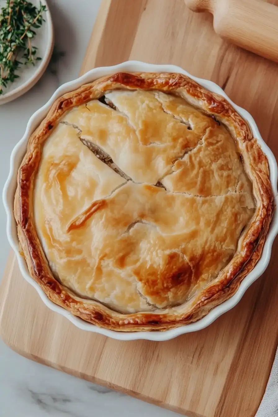 Tasty Ground Venison Meat Pie