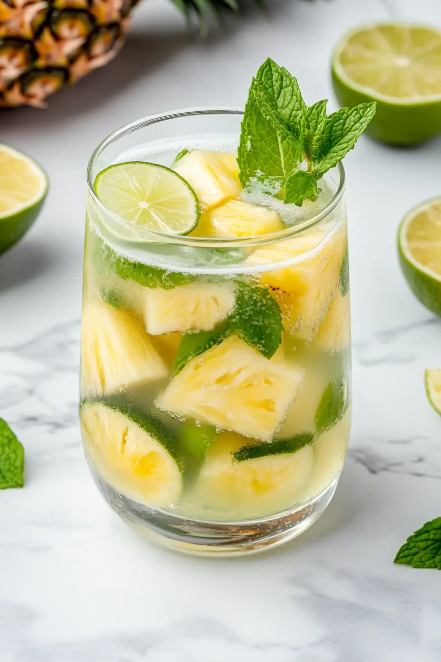 Cool Pineapple Infused Water Recipe