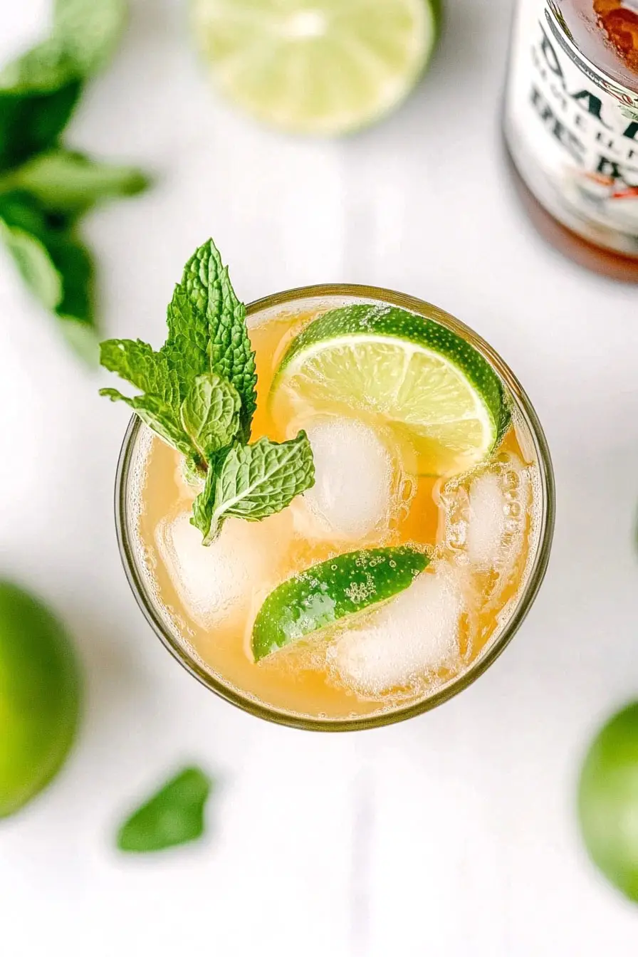 Quick Ginger Beer Mocktail