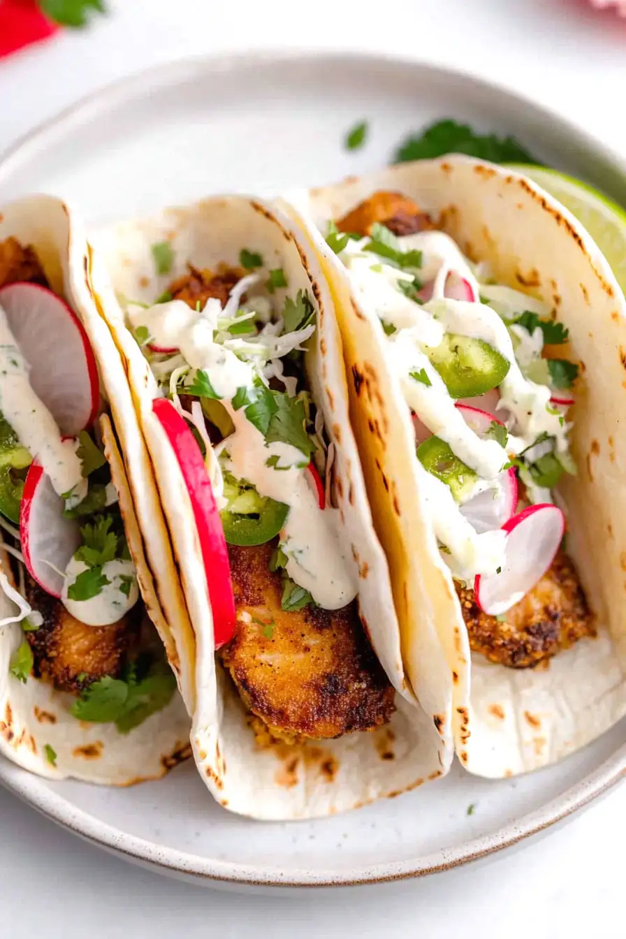 Juicy Mahi Mahi Tacos