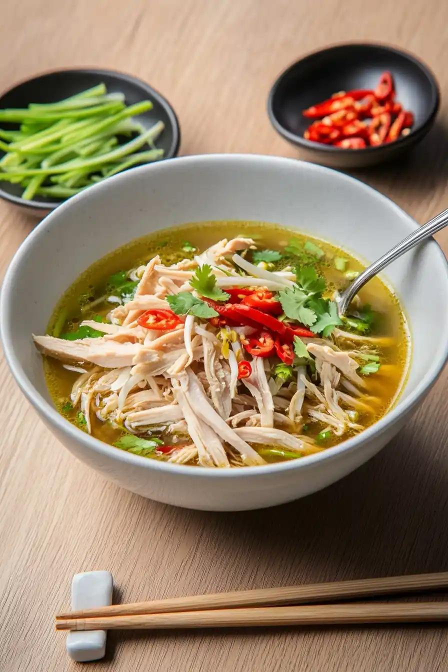 Low Effort Rice Cooker Noodle Soup