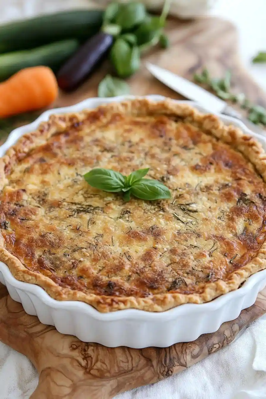 Fluffy Bisquick Vegetable Pie