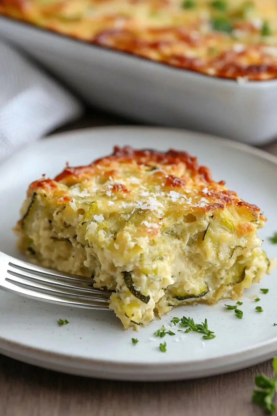 Savory Bisquick Zucchini Casserole