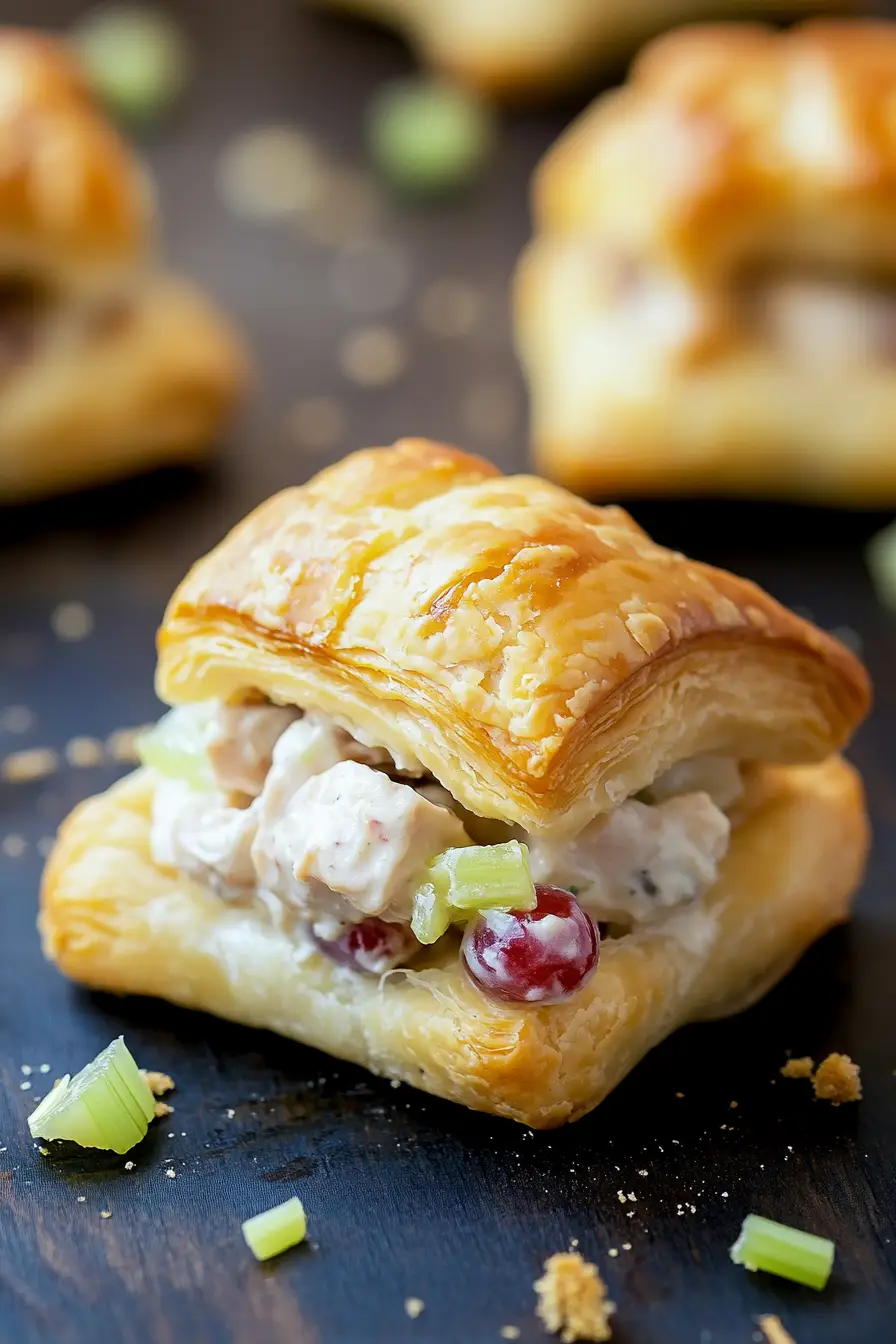 Healthy Chicken Salad Puffs