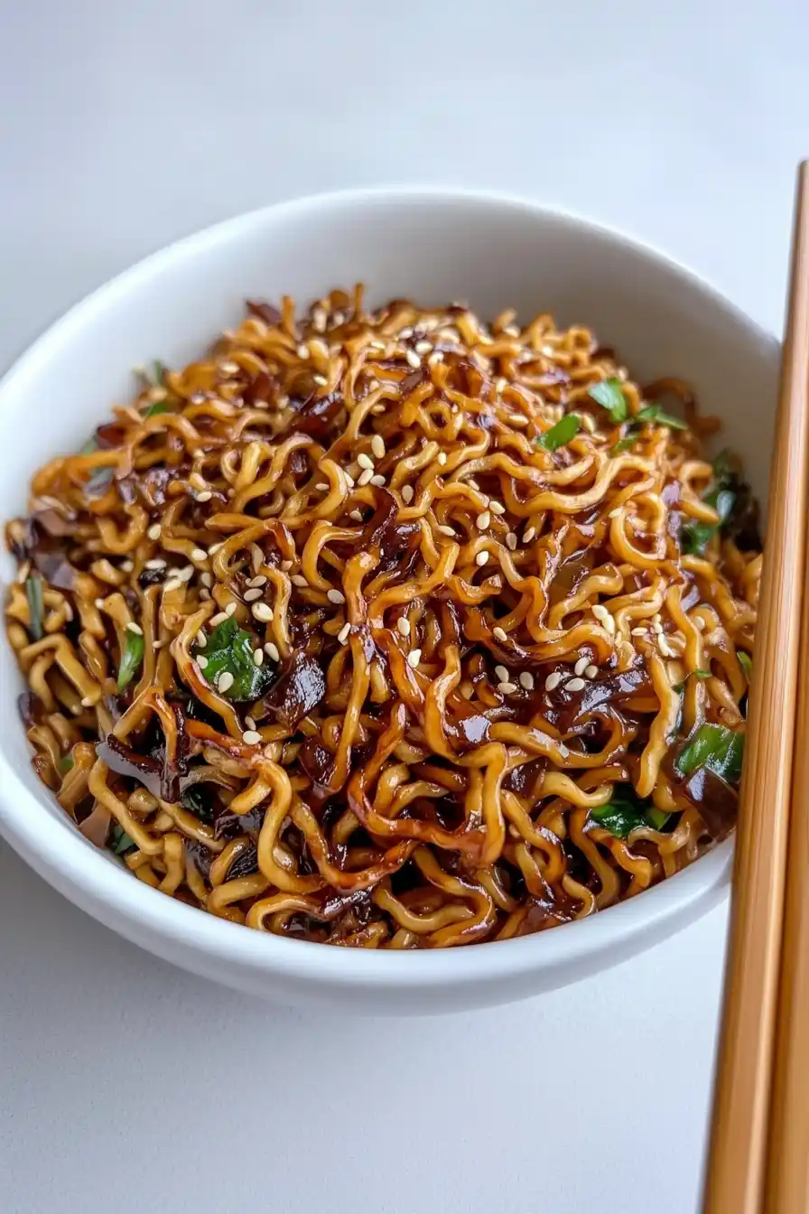 Tasty Blackstone Ramen Noodles