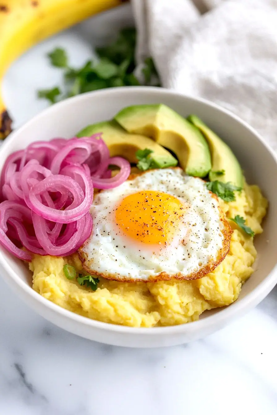 Quick Plantain with Eggs