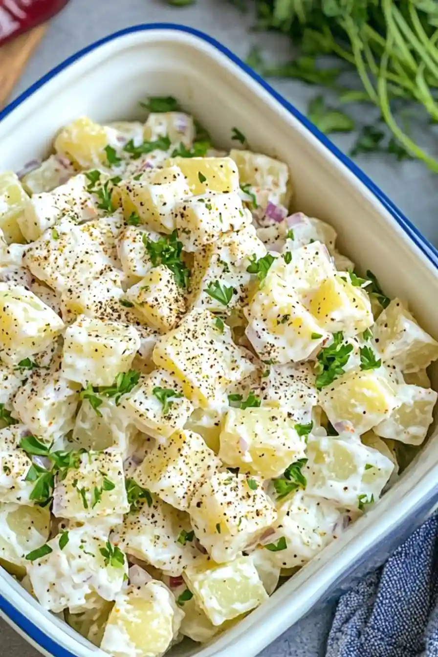 Healthy Jamaican Potato Salad