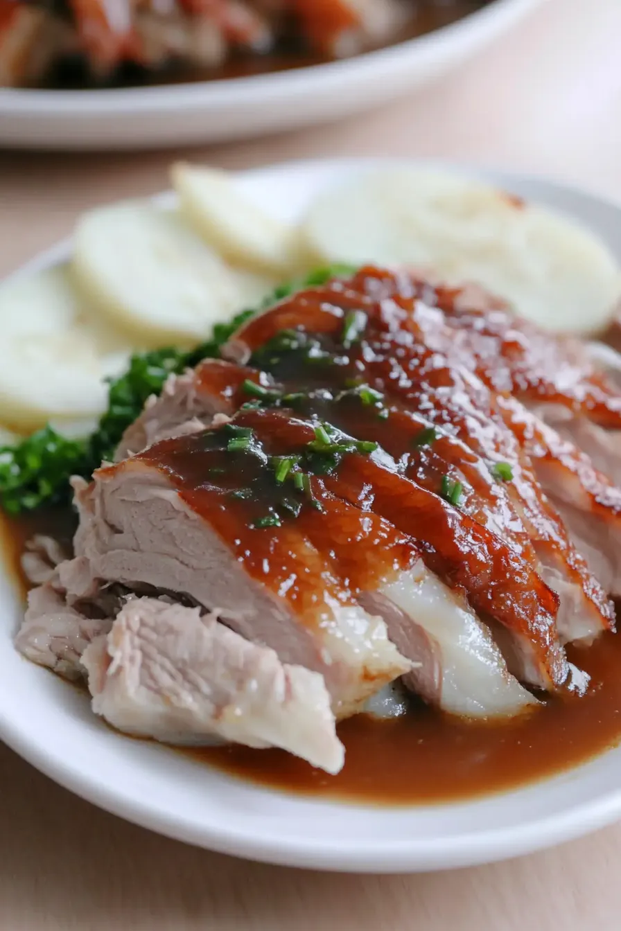 Quick Roasted Duck Gravy