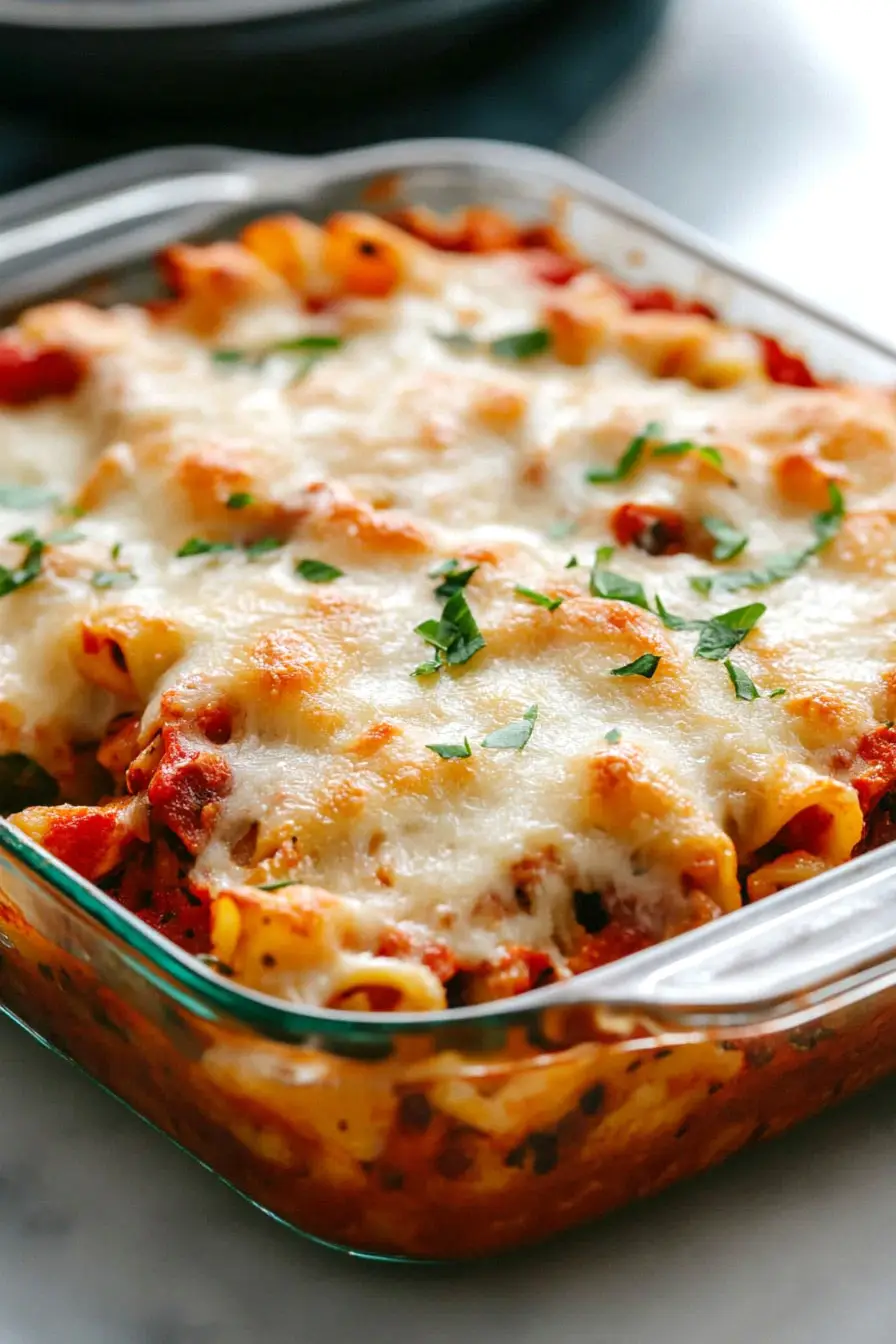 Tasty Vegetable Pasta Bake