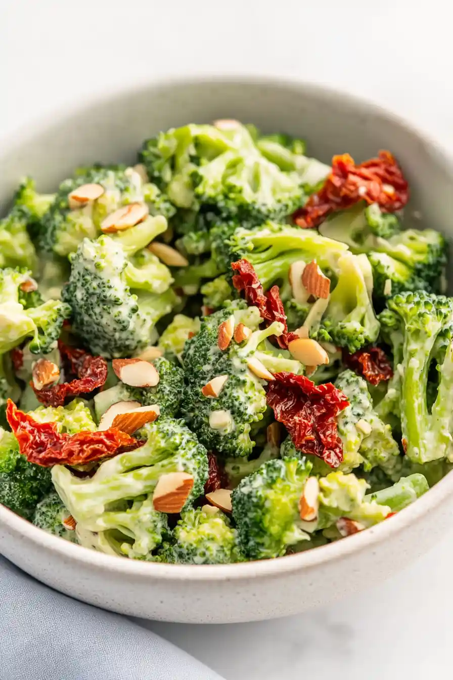 Delicious Greek Broccoli Salad