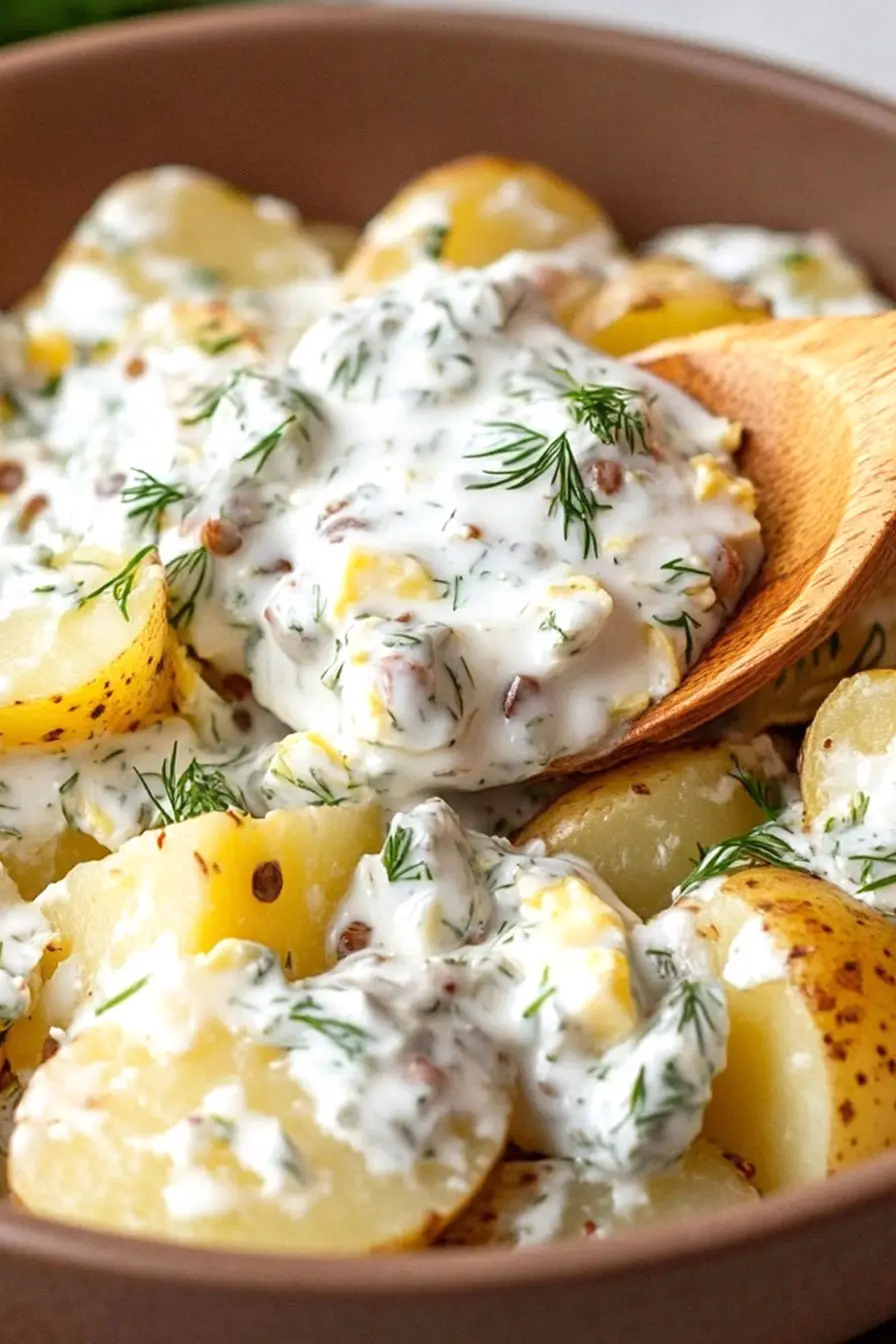 Delicious High Protein Potato Salad
