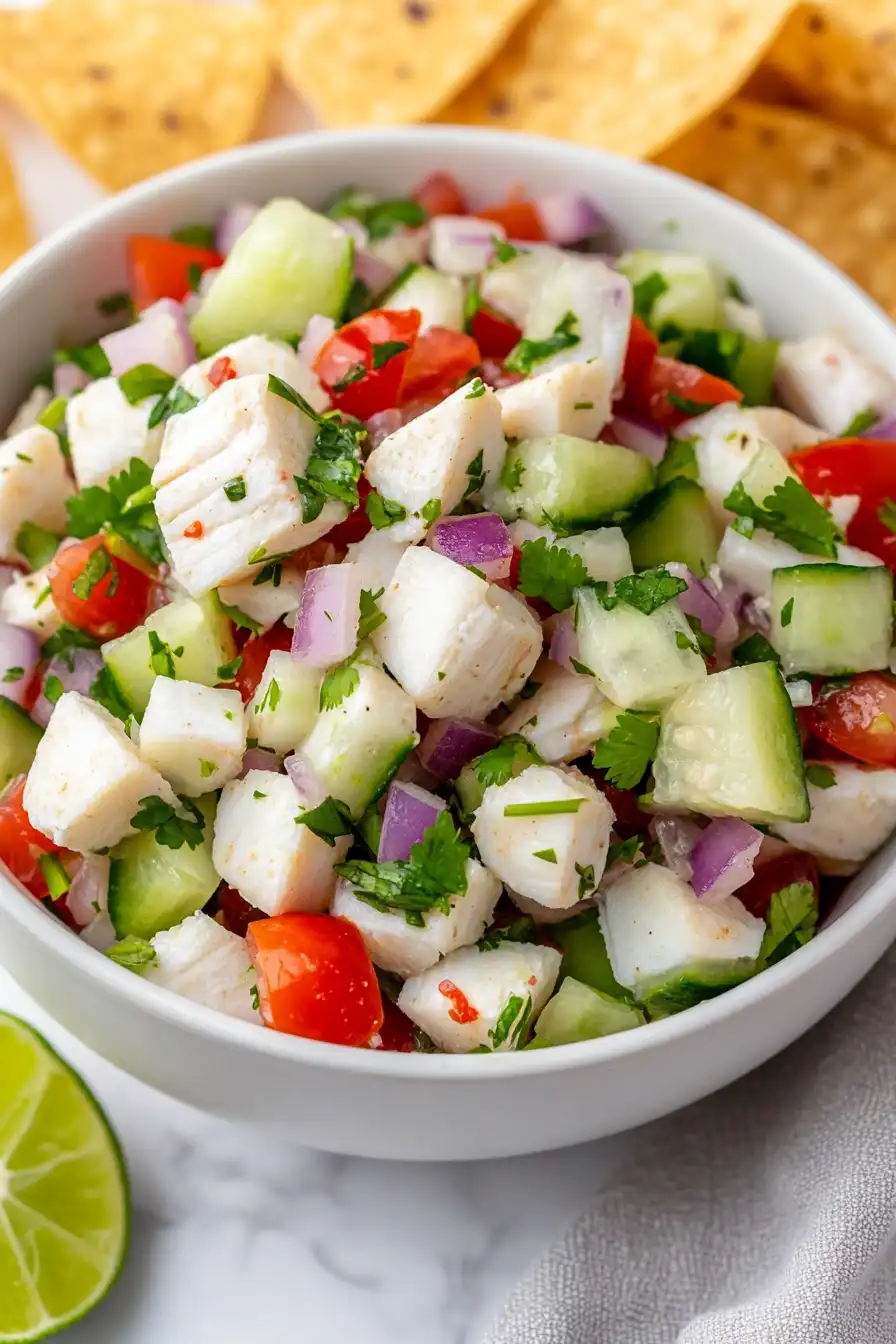 Easy Ceviche de Pescado