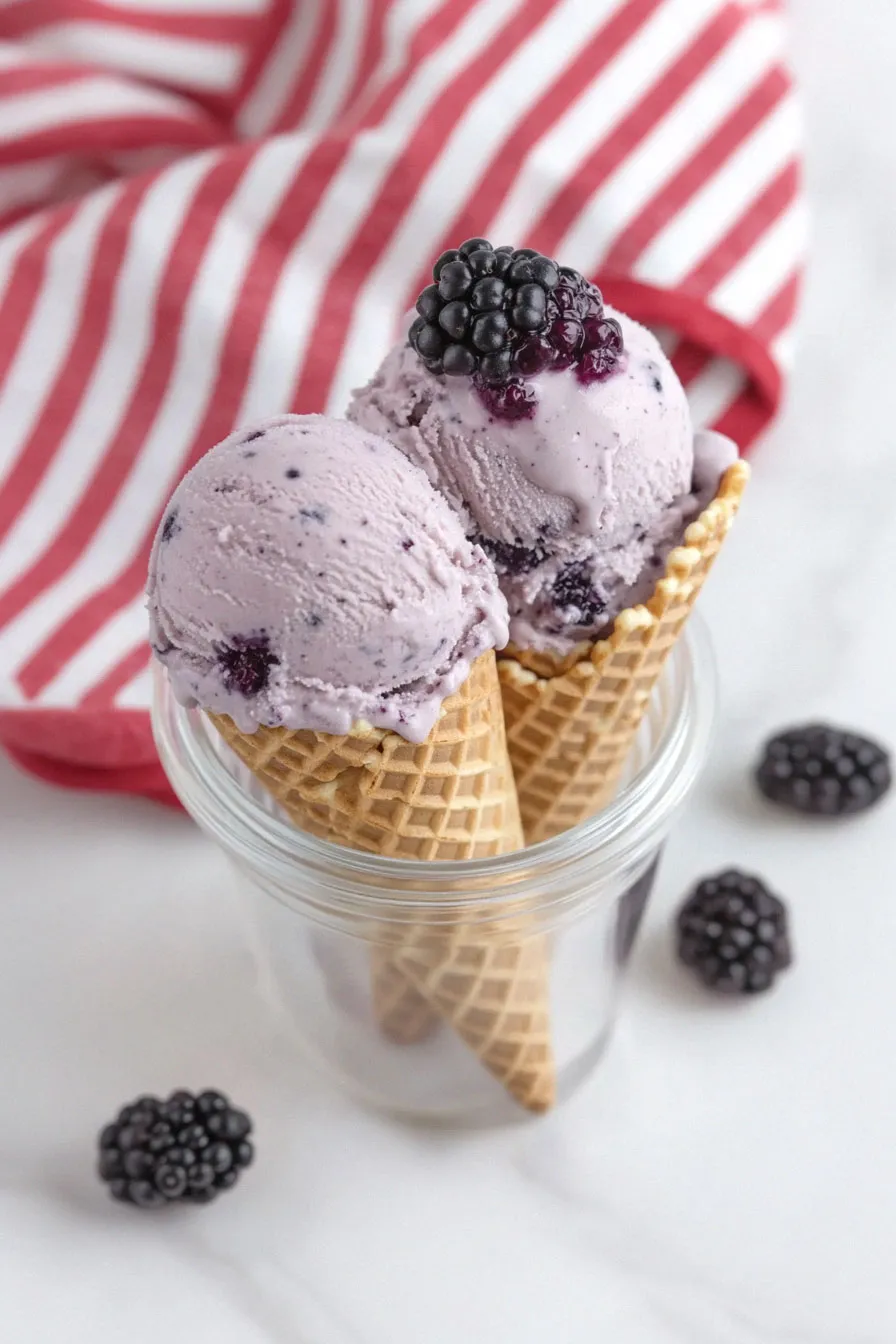 Delicious Mulberry Ice Cream Recipe