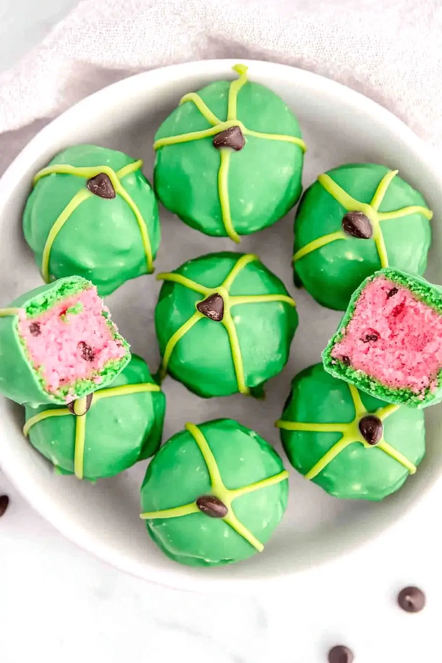 Delicious Watermelon Cake Pops