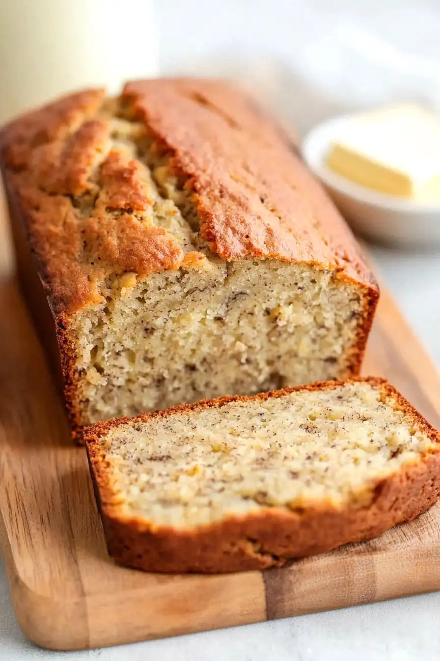 Fluffy Buttermilk Banana Bread