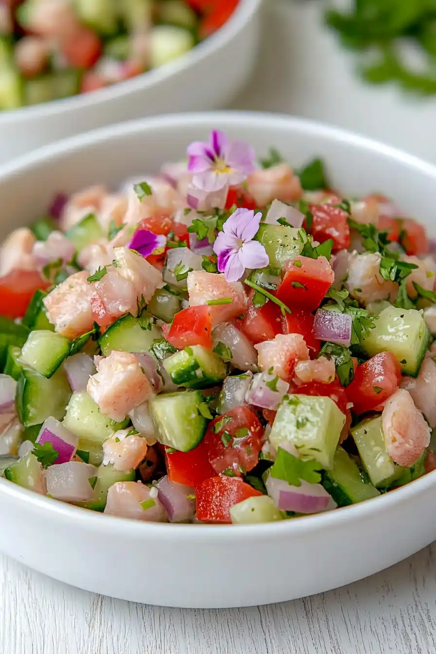 Delicious Authentic Mexican Ceviche