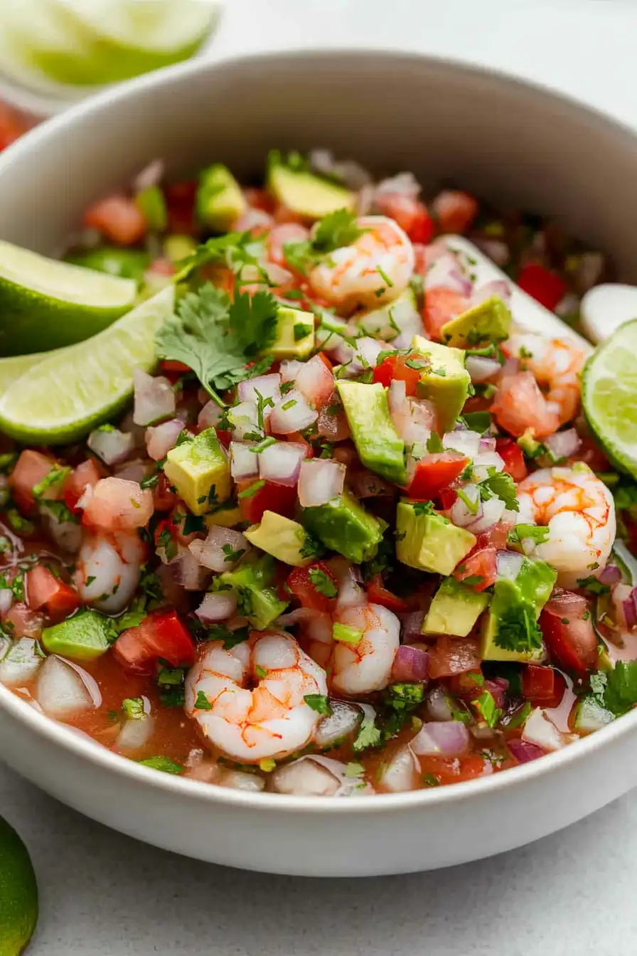 Quick Ceviche de Camaron