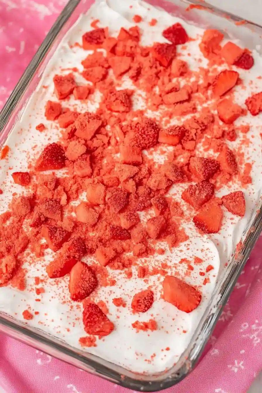Healthy Strawberry Tres Leches Cake