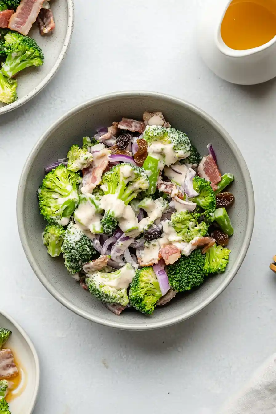 Simple Light Broccoli Salad