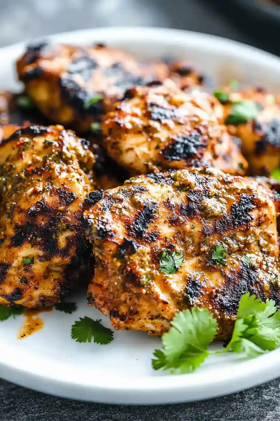 Quick Grilled Jerk Chicken