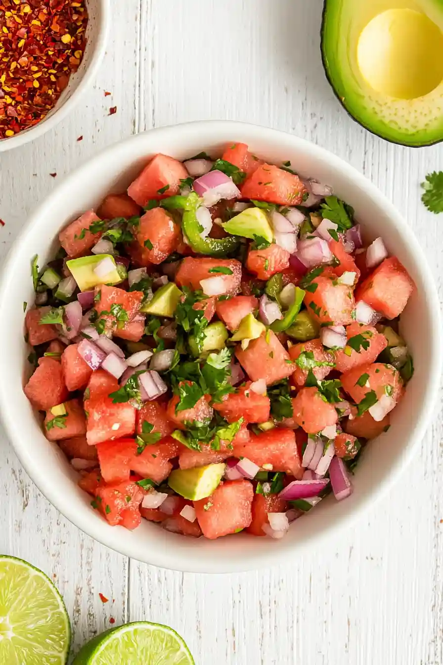 Chilled Watermelon Salsa