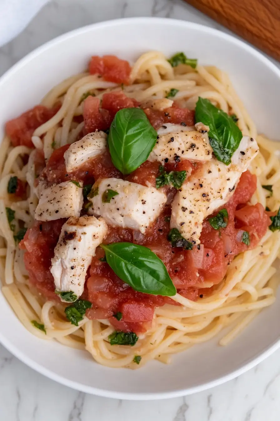 Rich Tomato and Basil Pasta Sauce