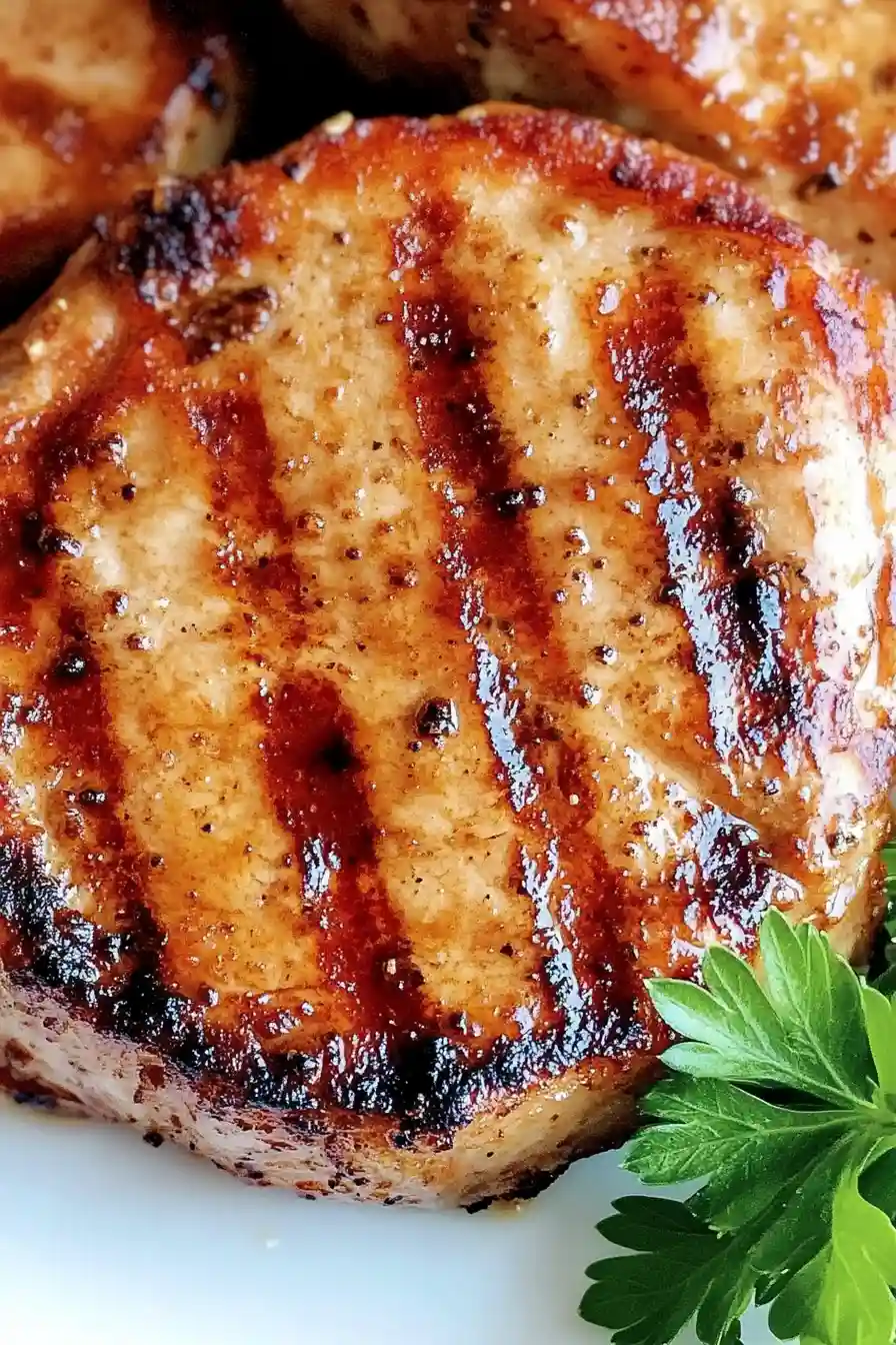 Perfectly Grilled Boneless Pork Chops