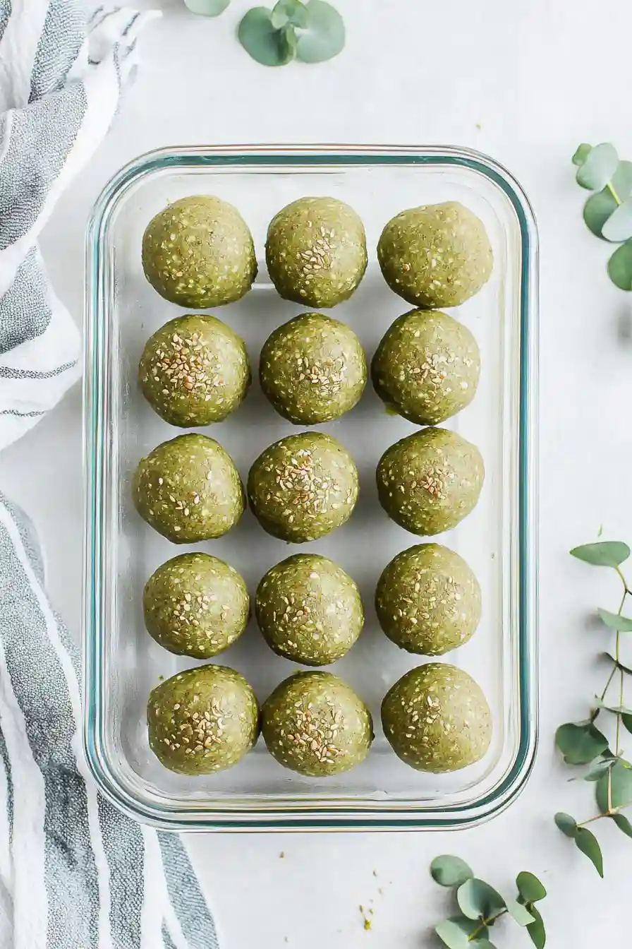 Tasty Matcha Protein Balls Recipe