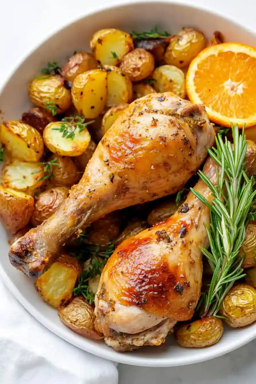 Healthy Roasted Turkey Drumsticks