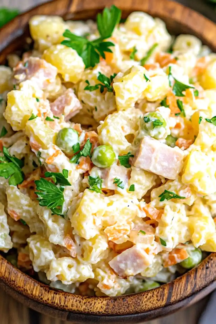 Tasty Hawaiian Style Potato Salad