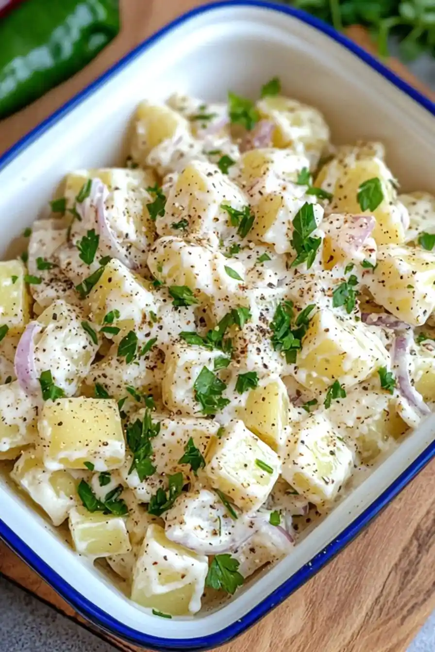 Healthy Jamaican Potato Salad