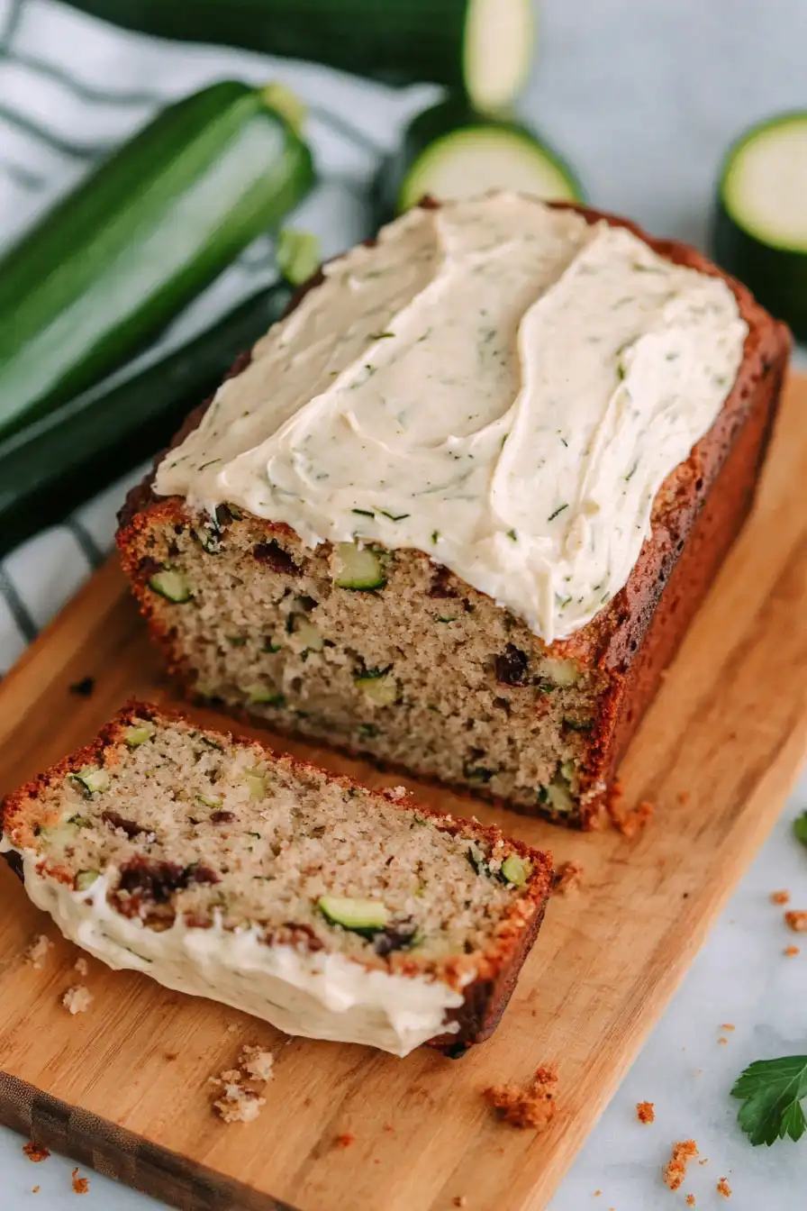 Quick Cream Cheese Zucchini Bread