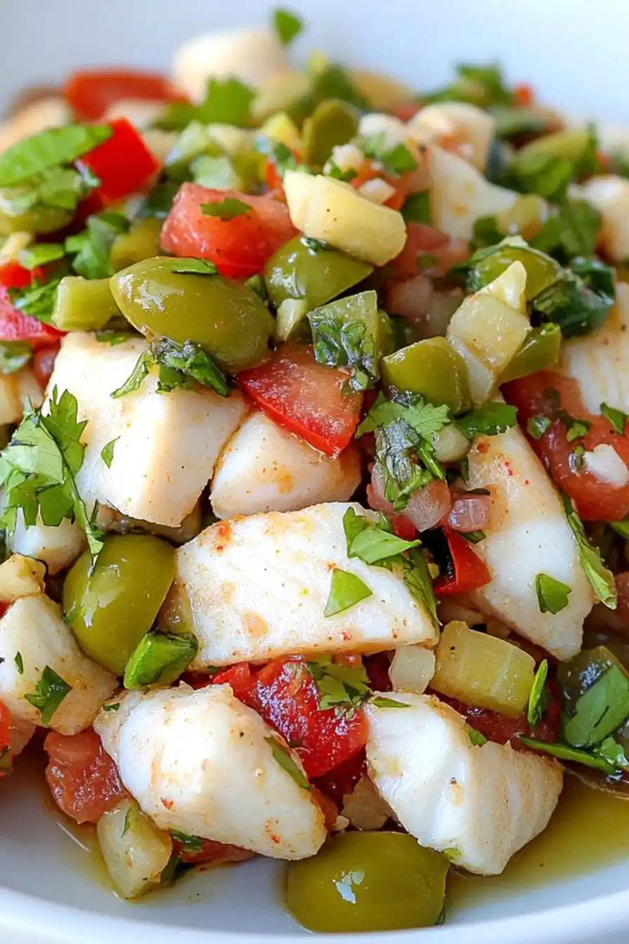 Spicy Halibut Veracruz Recipe