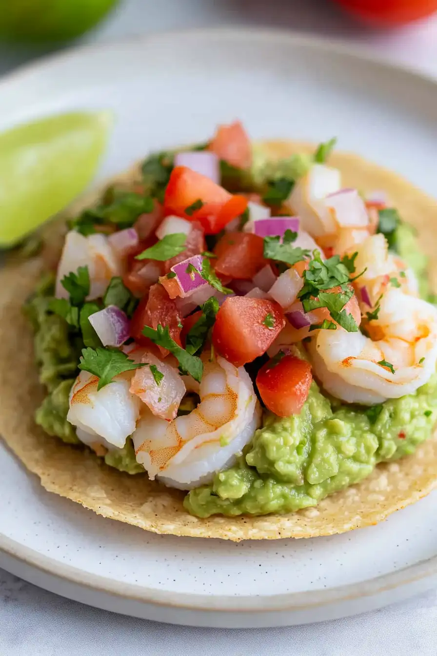Quick Tostadas de Camarón