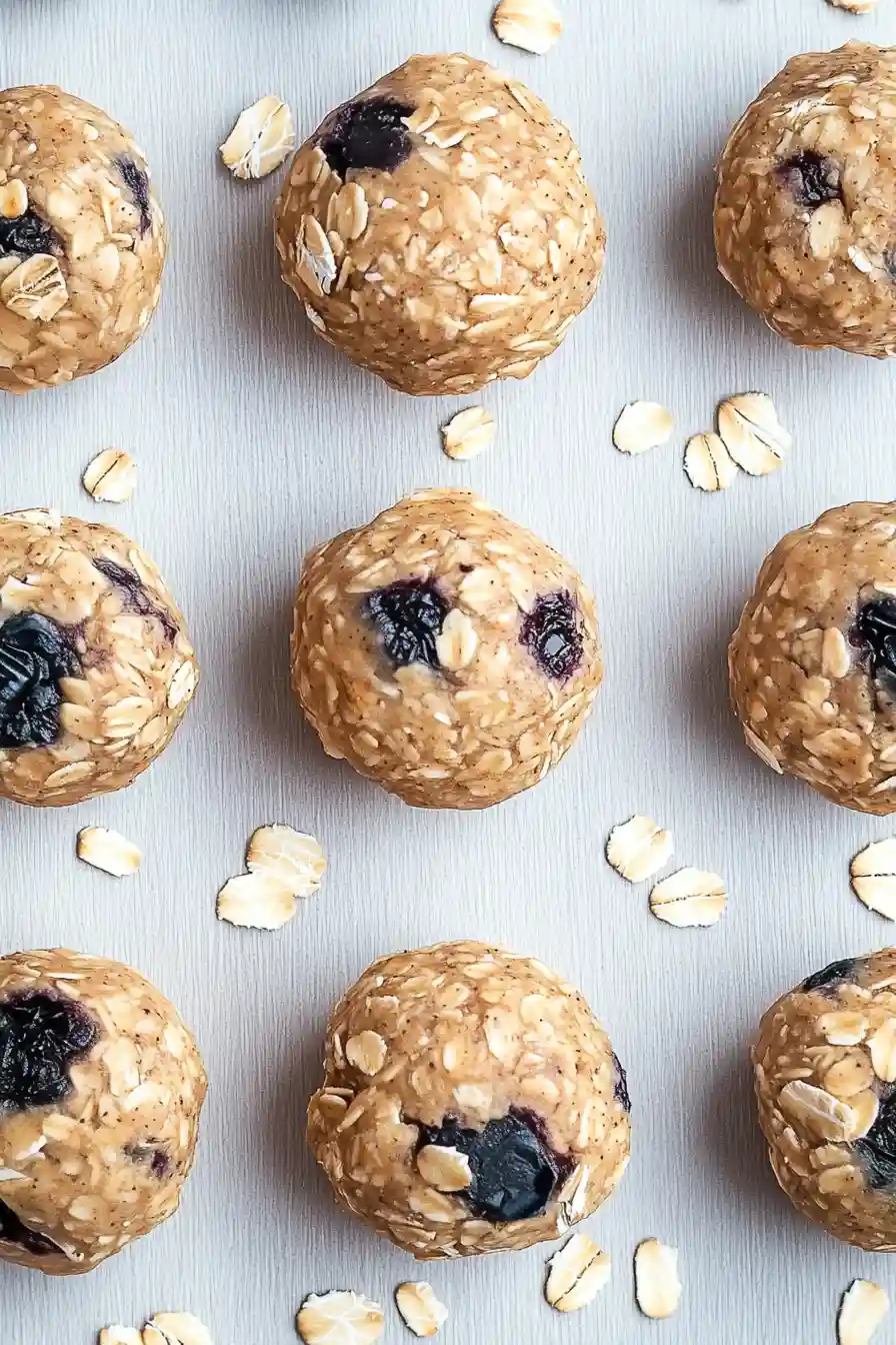 Best Blueberry Muffin Protein Balls