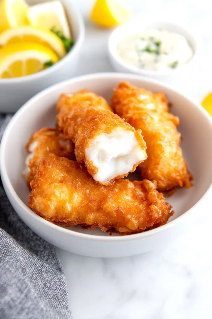 Delicious Beer Battered Halibut