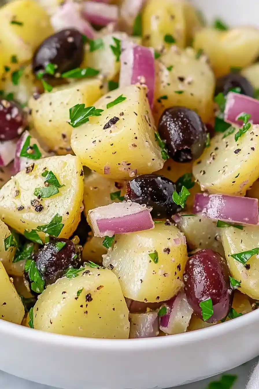 Tasty Mediterranean Potato Salad