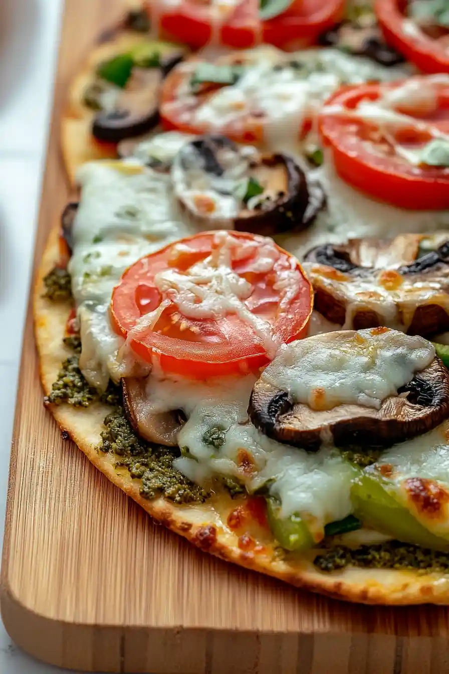 Tasty Grilled Flatbread Pizza Recipe