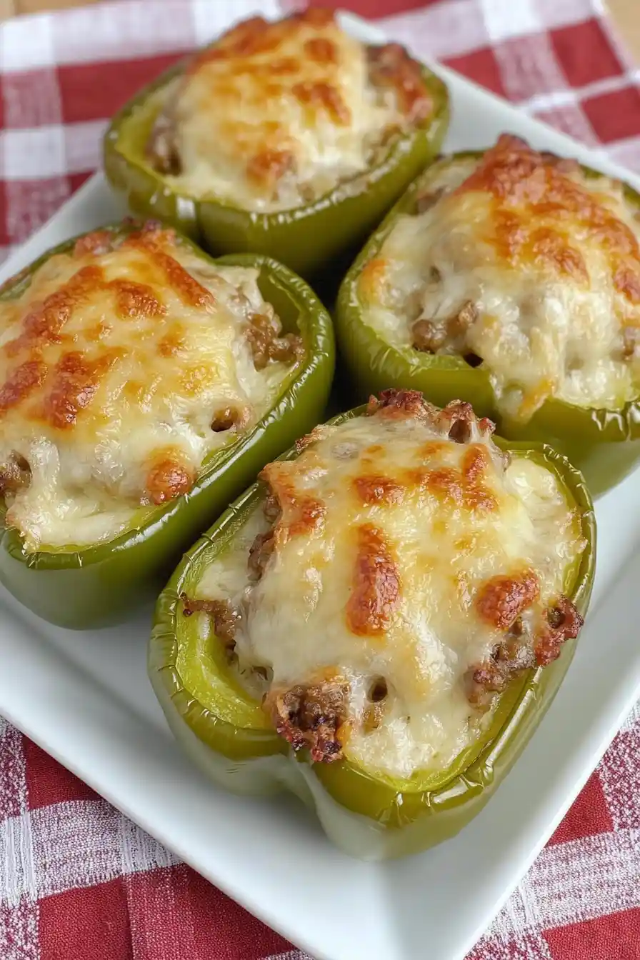 Satisfying Cream Cheese Stuffed Bell Peppers