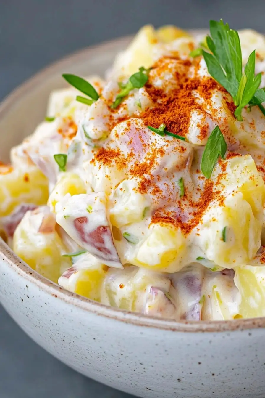 Easy Potato Salad for Two