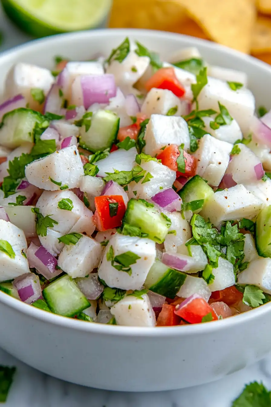 Easy Ceviche de Pescado