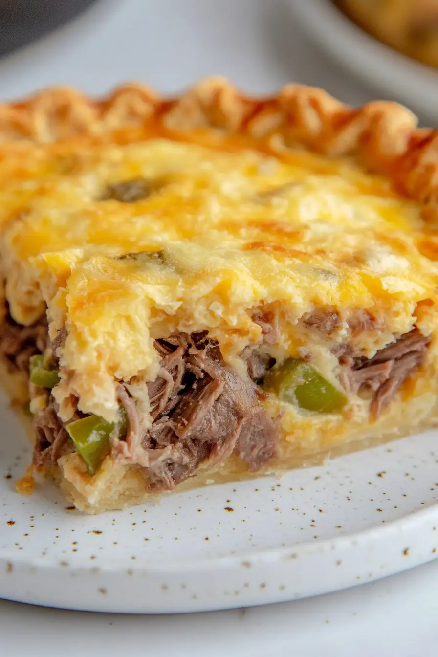 Fluffy Roast Beef Quiche