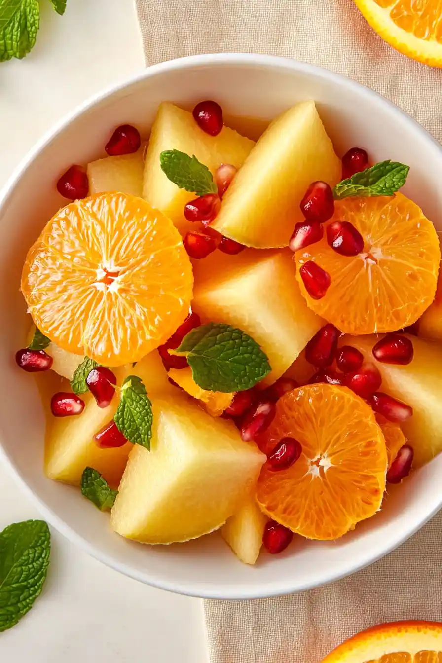 Healthy Melon Fruit Salad