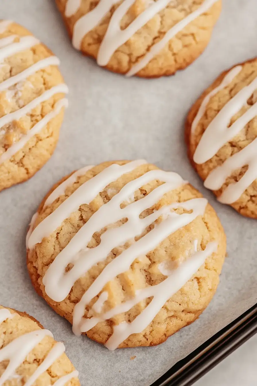 Crispy Vegan Pineapple Cookies